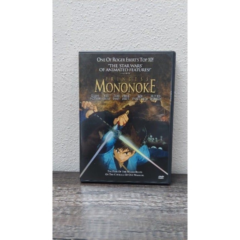Princess Mononoke (DVD, 2001) w/Inserts Studio Ghibli Anime Classic